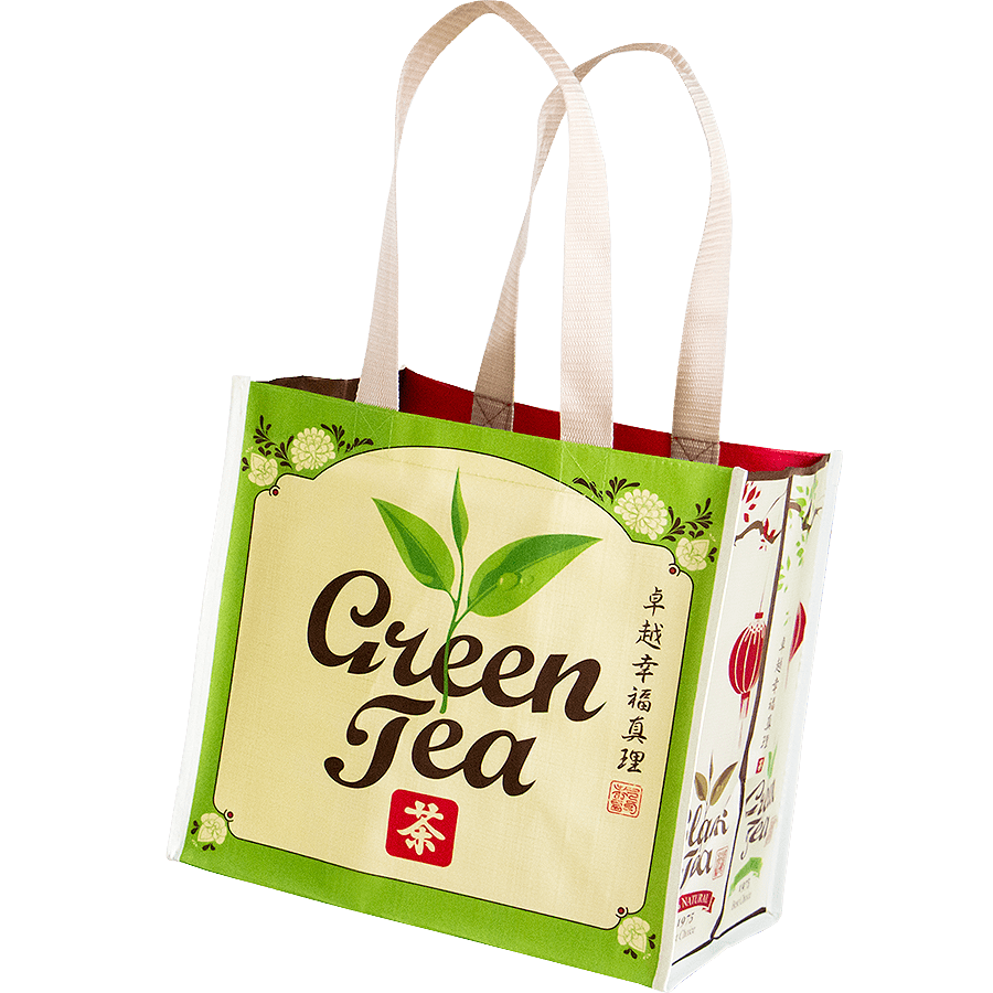 Çay Desenli Çanta